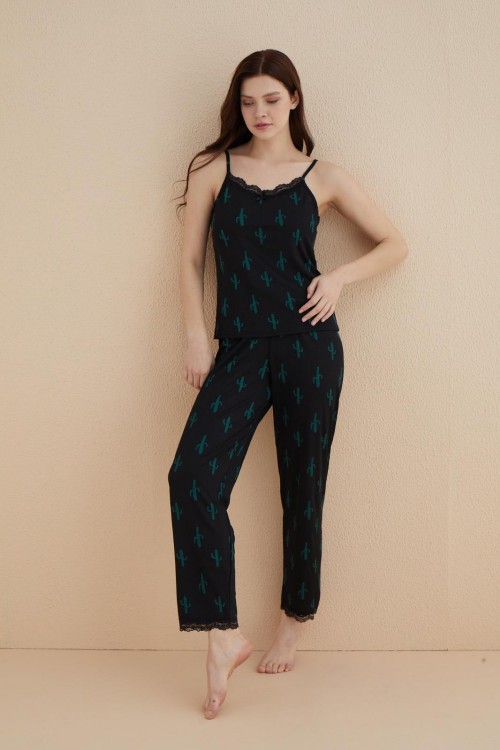 Arcan | Kadın Pijama Takımı İp Askılı...