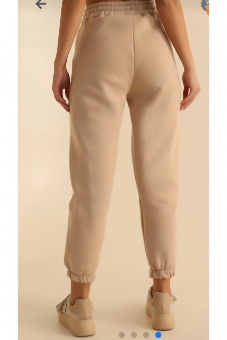 Kadın Üç İplik Jogger Eşofman Altı Kışlık Şardonlu