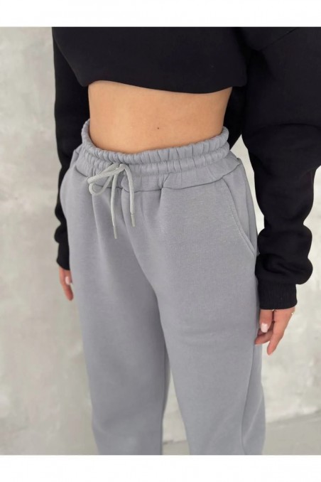 Kadın Üç İplik Jogger Eşofman Altı Kışlık Şardonlu