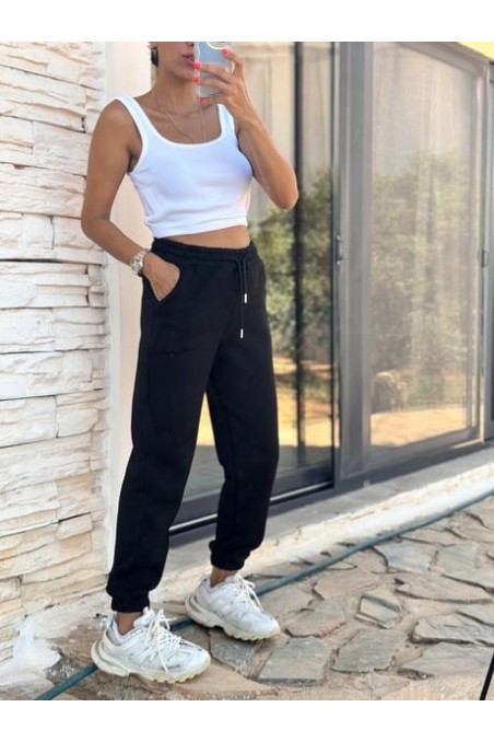 Kadın Üç İplik Jogger Eşofman Altı Kışlık Şardonlu