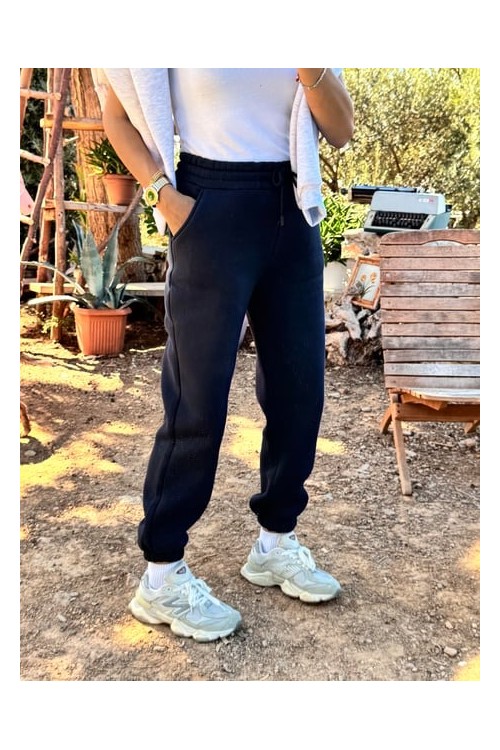 Kadın Üç İplik Jogger Eşofman Altı...