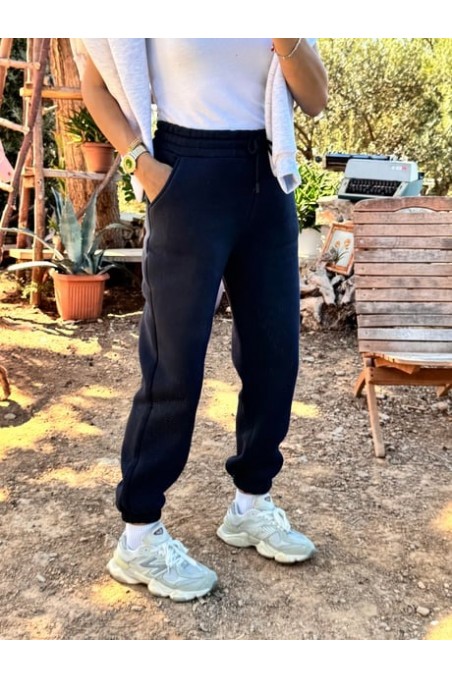 Kadın Üç İplik Jogger Eşofman Altı Kışlık Şardonlu