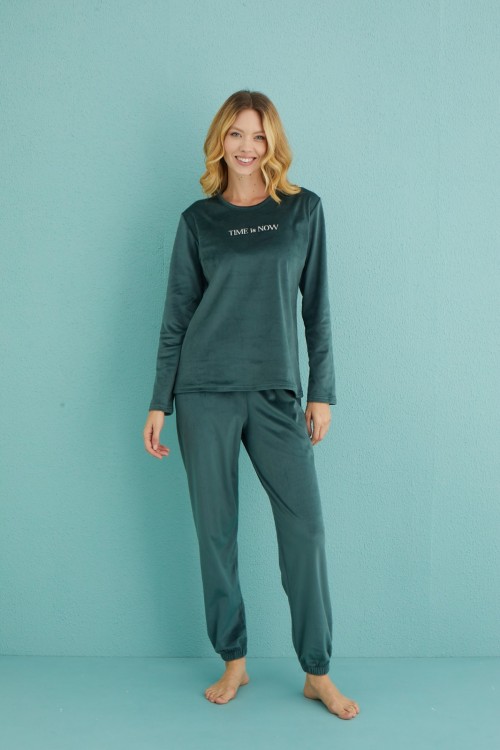 Mihra | Kadın Pijama Takımı Uzun...