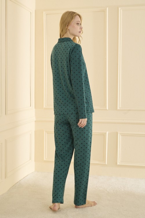 Mihra | Kadın Pijama Takımı Uzun Kol...